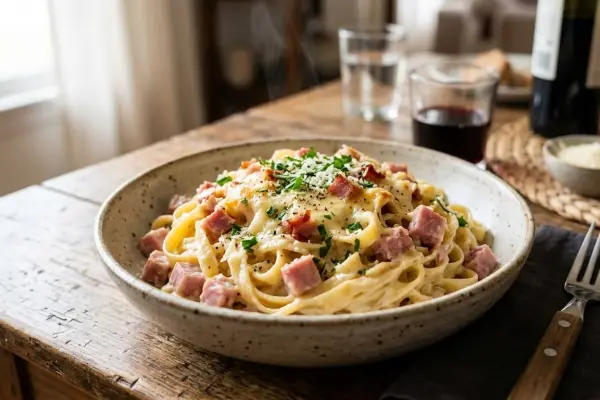 Esta receta de fideos es deliciosa y fácil de preparar. 