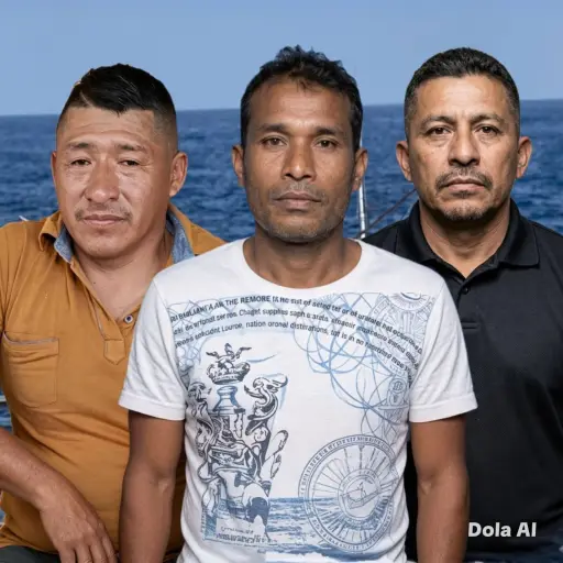 Rescatan a tres pescadores mantenses tras ocho días a la deriva en alta mar