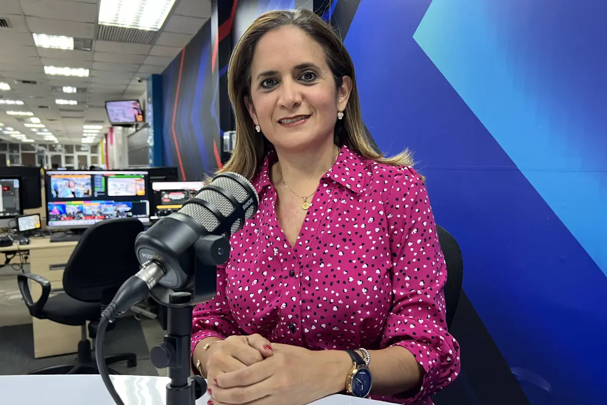 María Pía Correa San Lucas, gerente general de Repsemun S.A., en Manavisión Plus., El Diario.