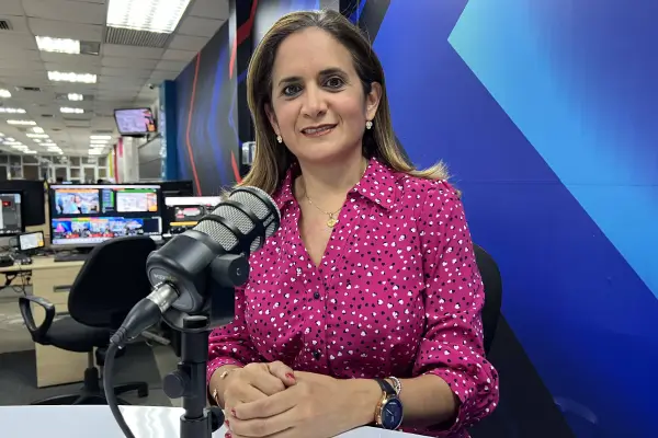María Pía Correa San Lucas, gerente general de Repsemun S.A., en Manavisión Plus. ,El Diario.