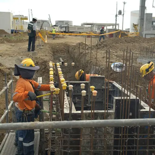 PTAR Los Merinos recibe inspección técnica del Banco Mundial mientras avanza su construcción en Guayaquil