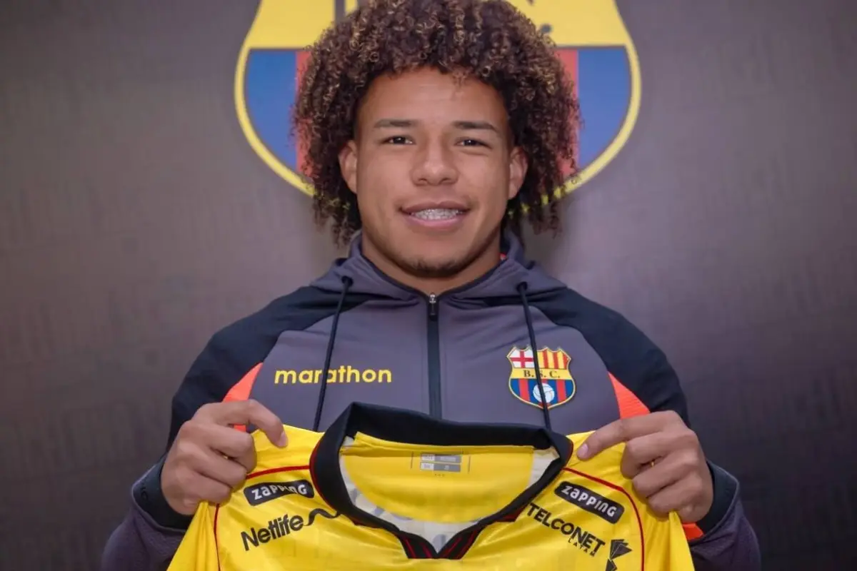 Erick Mendoza, Barcelona SC. 