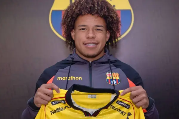 Erick Mendoza, Barcelona SC. 