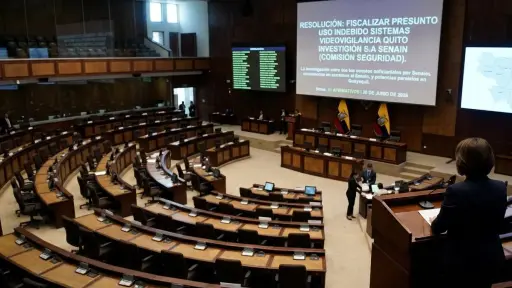 Asamblea abre investigación sobre presunto uso irregular de cámaras de videovigilancia en el Municipio de Quito