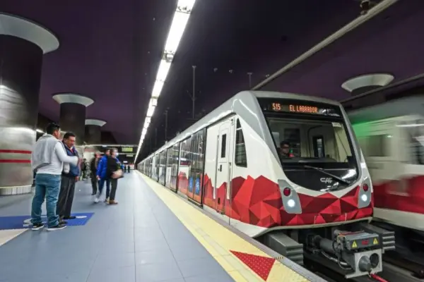 El Metro de Quito. ,Cortesía