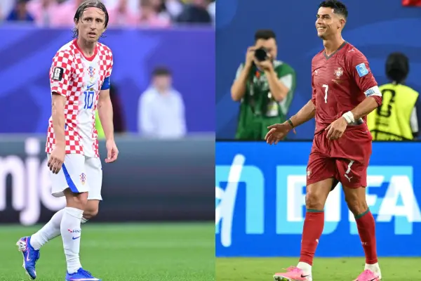 Uno de los dos jugadores deberá abandonar su último Mundial. ,AFP.