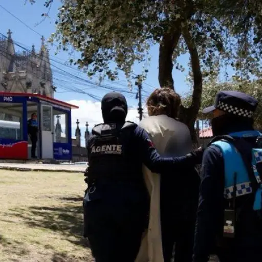 Mujer recibió atención de emergencia tras denunciar presunto secuestro en el Centro Histórico de Quito