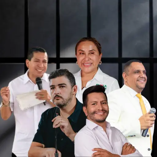 Los cinco alcaldes de Ecuador que permanecen detenidos: casos e investigaciones