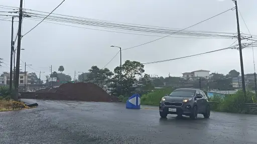 El baipás Quevedo-Chone sigue cerrado: reparación tomaría al menos dos semanas más