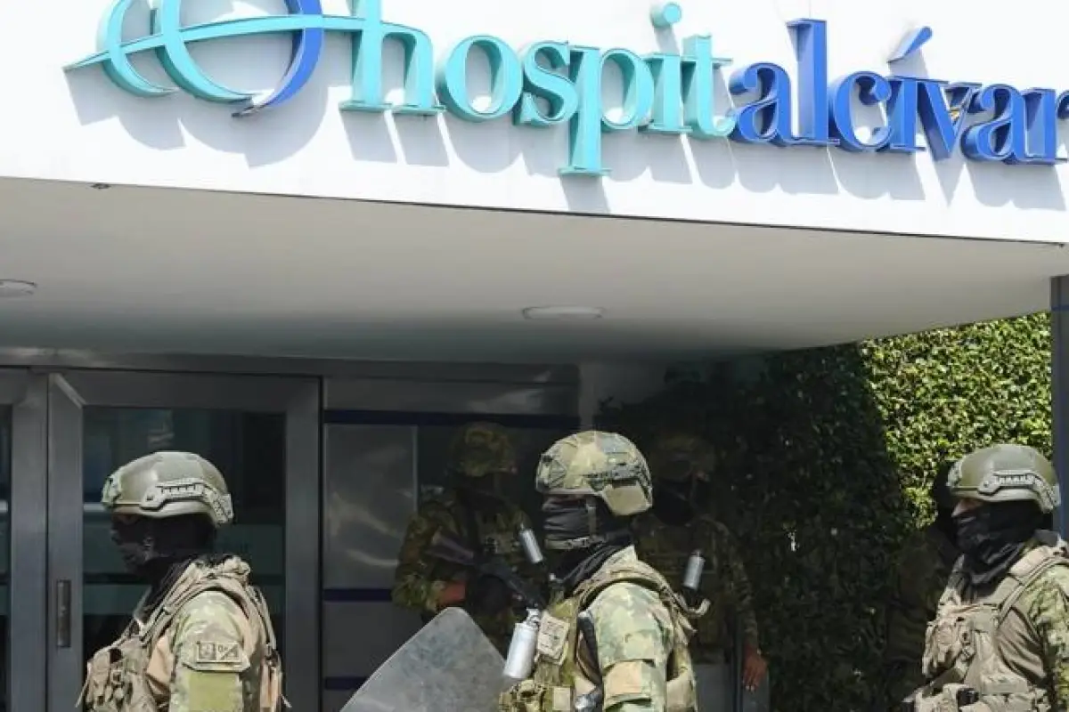 Aquiles Álvarez estuvo en una clínica de Guayaquil y luego fue llevado a la cárcel de El Encuentro