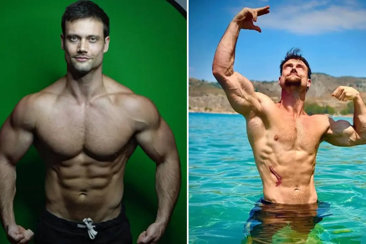 El influencer de fitness Connor Murphy, de 32 años.