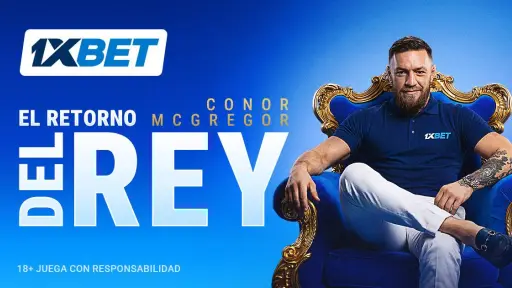 El rey ha vuelto: Conor McGregor es nuevo embajador global de 1xBet