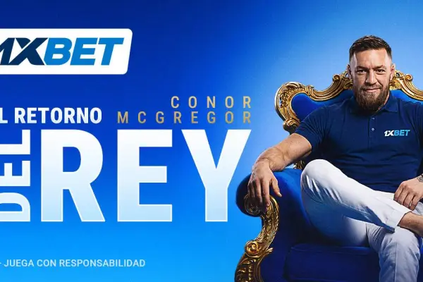 El rey ha vuelto: Conor McGregor es nuevo embajador global de 1xBet