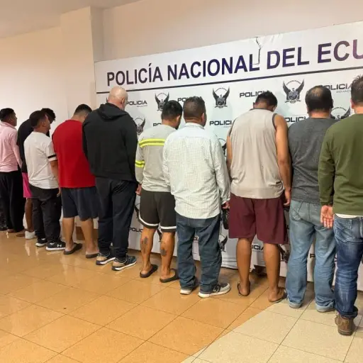 Desmantelan red internacional vinculada al tráfico de drogas en Ecuador