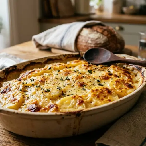 El secreto francés para que las papas gratinadas queden perfectas