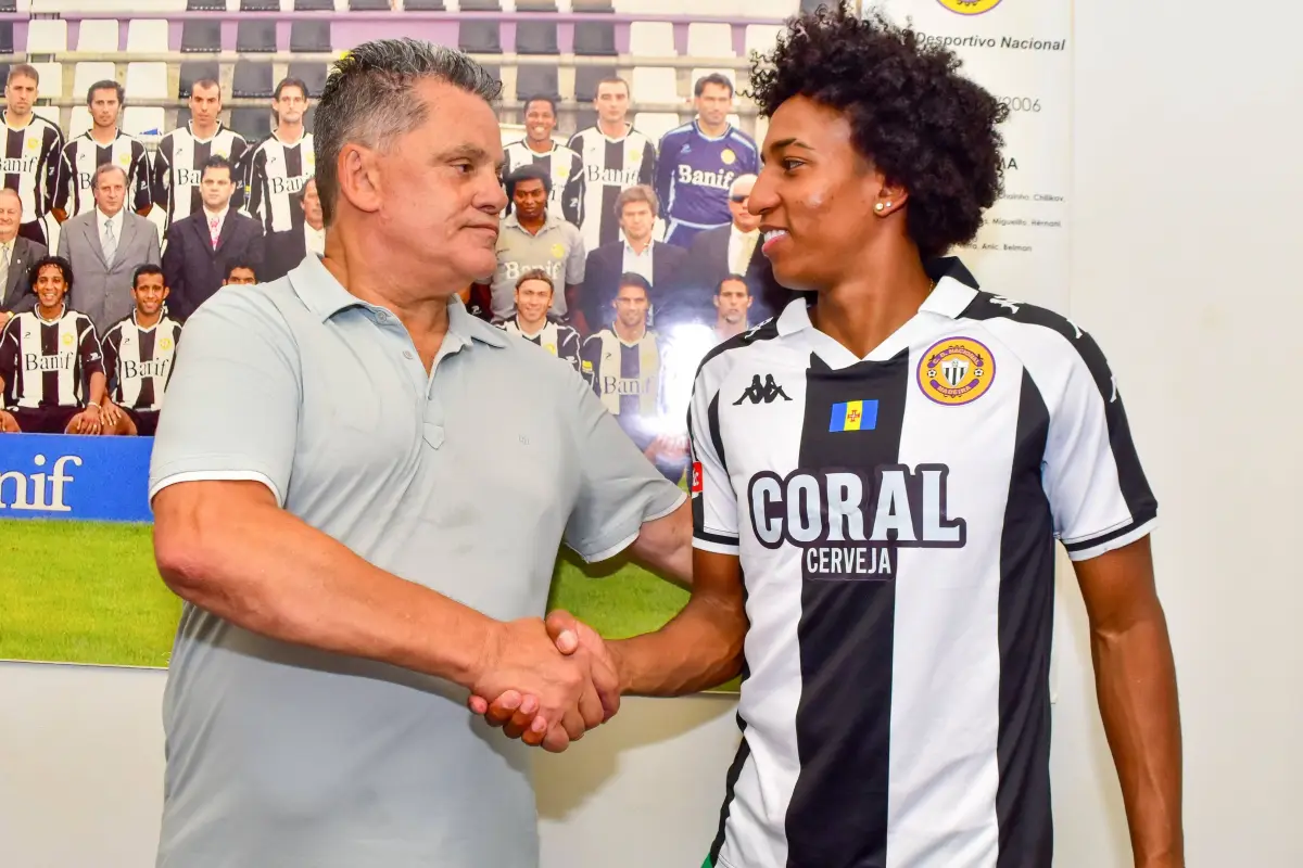 Daniel de la Cruz fue anunciado como nuevo jugador del Nacional de Madeira