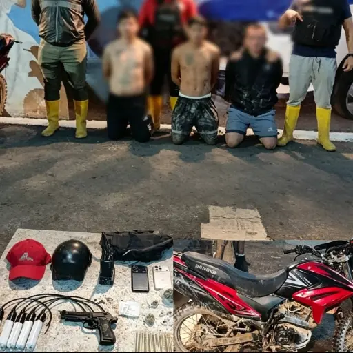Desarticulan banda de extorsionadores de comerciantes en Zamora Chinchipe