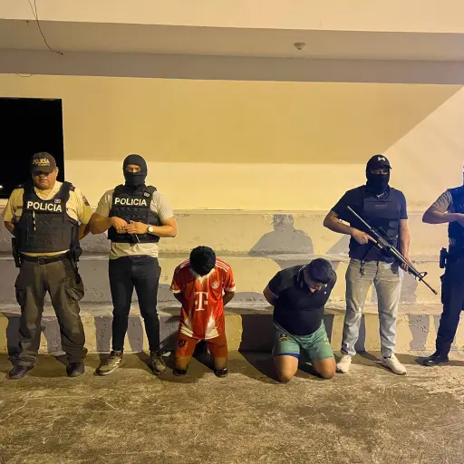 Quevedo: desarticulan presunta red de extorsión que operaba desde El Carmen