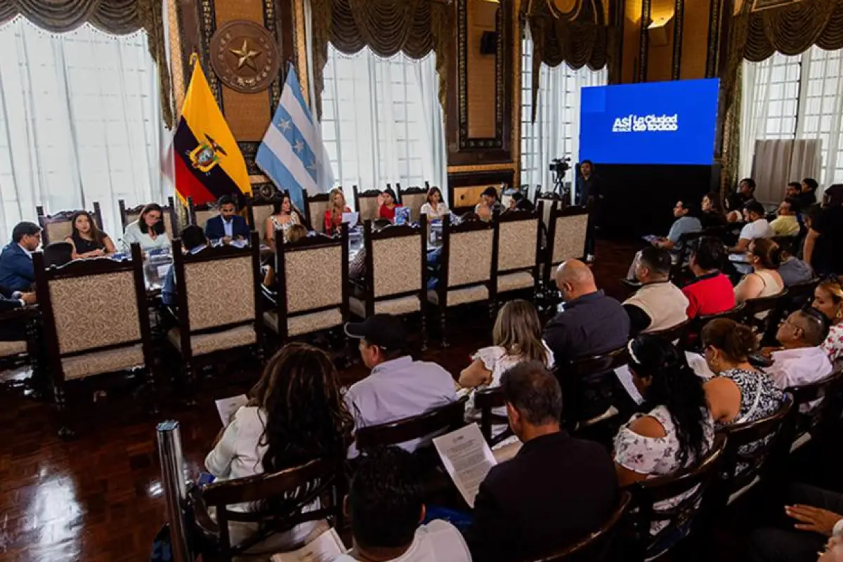 Concejo Municipal de Guayaquil ratifica acta sobre Aquiles Alvarez, Municipio de Guayaquil