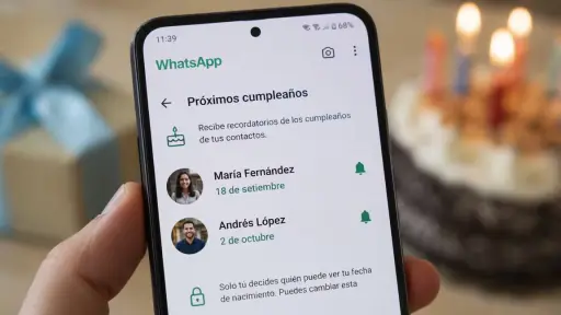 Así funcionan los recordatorios de WhatsApp que avisarán de los próximos cumpleaños de tus contactos