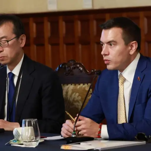 Daniel Noboa se reunió con gremio empresarial japonés para explorar inversiones