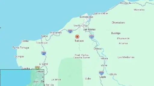 Sismo de 3,7 grados sacude la zona de Atacames, en Esmeraldas, este domingo 26 de julio