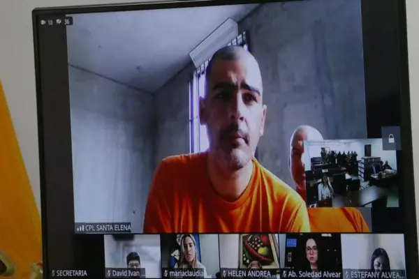 Aquiles Alvarez, alcalde de Guayaquil, uno de los investigados en el caso Triple A está preso en Santa Elena. ,Foto: Cortesía