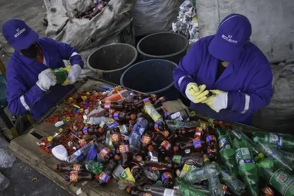 Recicladores en Quito. ,Cortesía