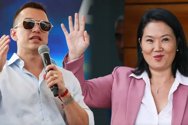 Daniel Noboa viaja esta lunes 27 de julio para la posesión de Keiko Fujimori, en la Presidencia de Perú. ,Foto: Agencias
