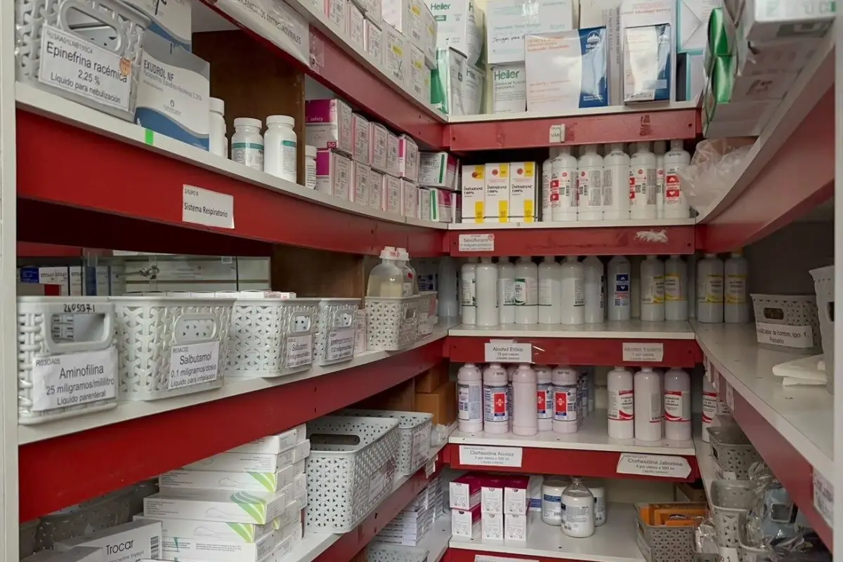 Imagen de una bodega de un establecimiento del Ministerio de Salud Pública., MSP.