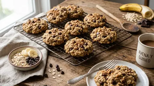 ¿Tienes guineos en casa?: La receta de galletas saludables que resuelve tu snack en minutos