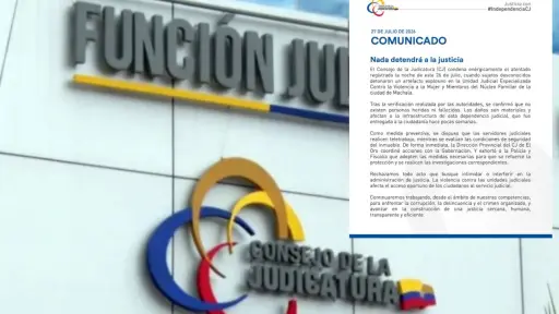 Consejo de la Judicatura dispone teletrabajo en Machala tras ataque contra sede judicial