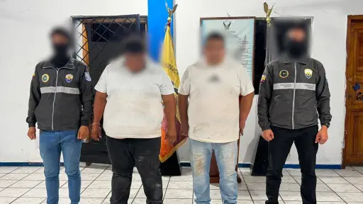 Policía Nacional libera a víctima de secuestro extorsivo y detiene a dos implicados