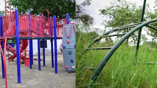 El parque Forestal está dividido entre el cuidado y el deterioro