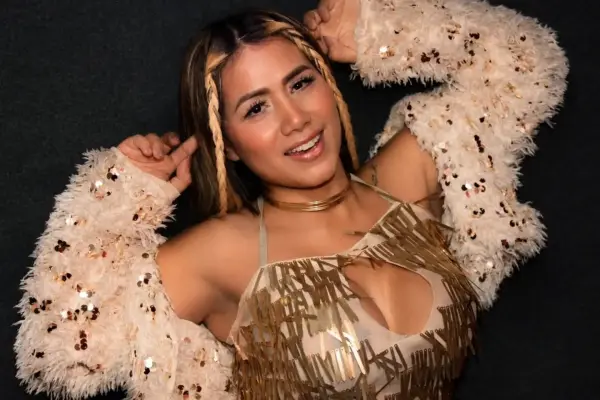 La artista ecuatoriana Cleopatra La Internacional.