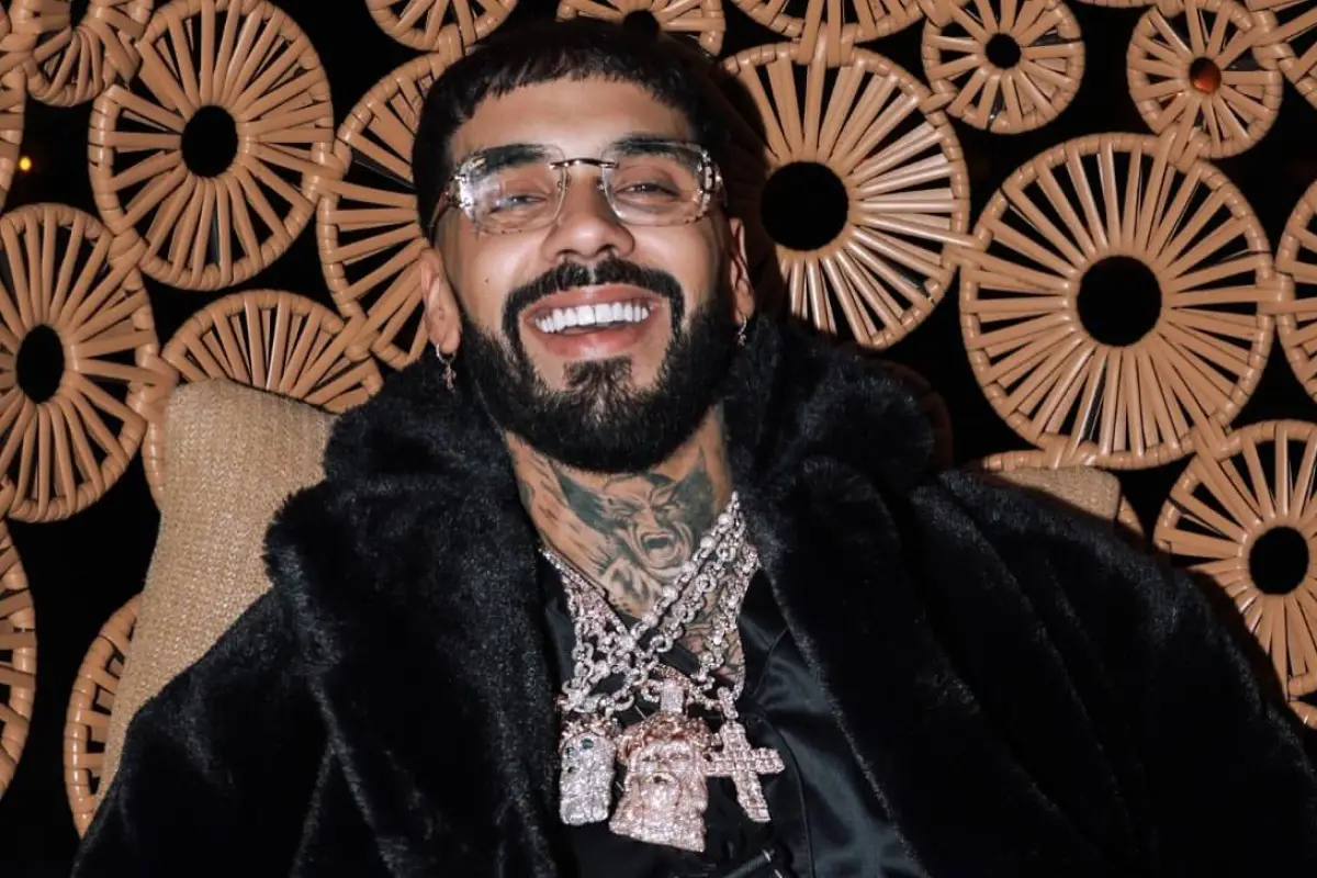 El cantante boricua Anuel.