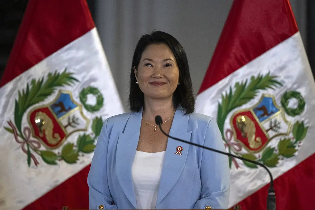 La presidente electa de Perú, Keiko Fujimori.