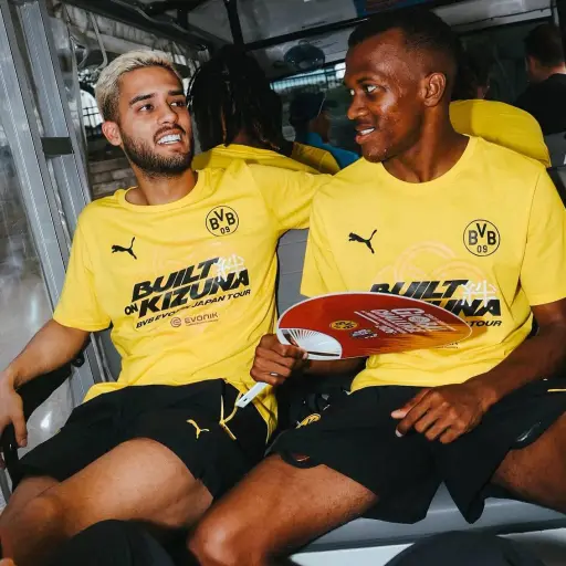 Justin Lerma realiza la pretemporada con el Borussia Dortmund en Japón antes del inicio de la Bundesliga