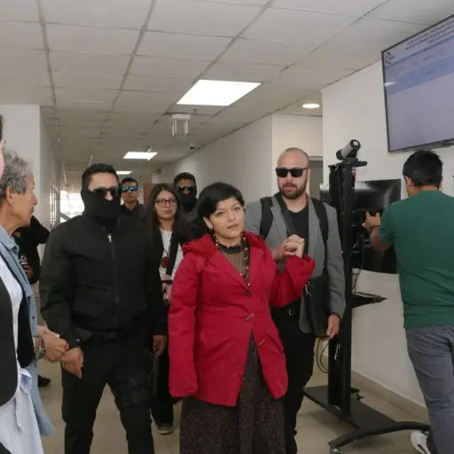 Tamia Villavicencio, hija de Fernando Villavicencio, denuncia incumplimiento de medidas de protección por parte de Xavier Jordán