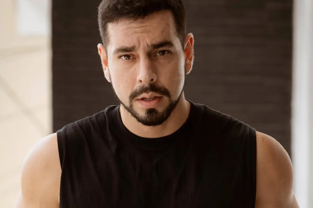 El actor ecuatoriano José Andrés Caballero.