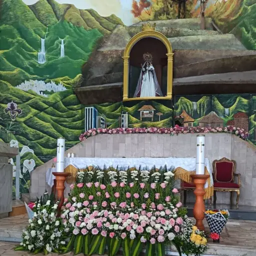 Santuario Bombolí alista la celebración en honor a la Virgen del Cisne con peregrinación, novena y fiesta