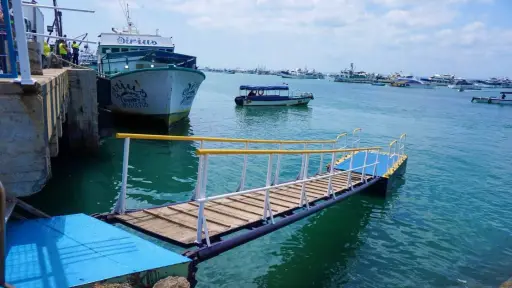 Mejoran infraestructura del Terminal Pesquero de Manta, mientras continúa pendiente su reconstrucción integral