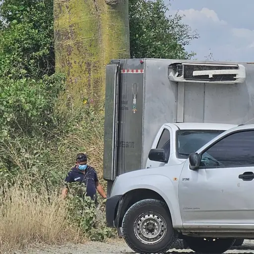 Hallan el cuerpo de un hombre junto a la vía en el sector Bajo La Palma de Montecristi