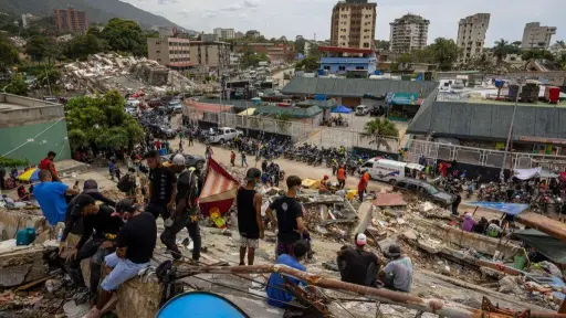 La tragedia continúa: el drama que enfrentan los sobrevivientes tras el terremoto en Venezuela