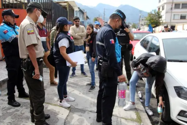 Los operativos en las zonas universitarias se realizan de manera constante. ,Cortesía