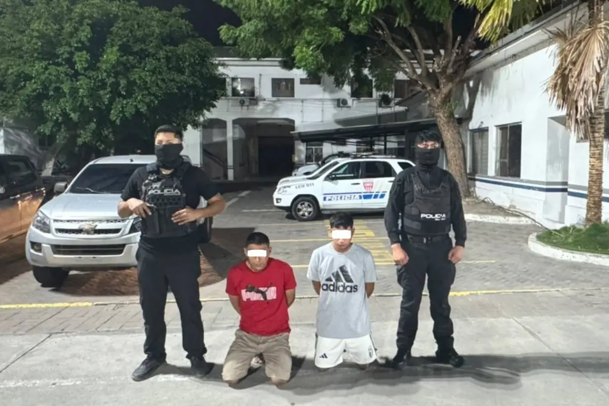 Operativo Libertad 839 deja dos detenidos por presunta extorsión contra una comerciante en Manabí
