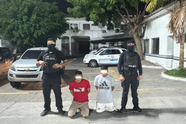 Operativo Libertad 839 deja dos detenidos por presunta extorsión contra una comerciante en Manabí