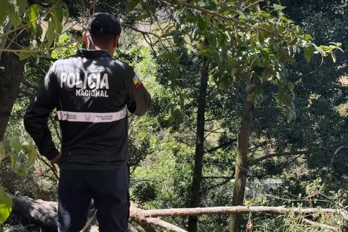 Agentes de varios servicios de la Policía, bomberos y hasta familiares de Lizeth la buscan a lo largo del río Machángara., Foto: Redes Sociales