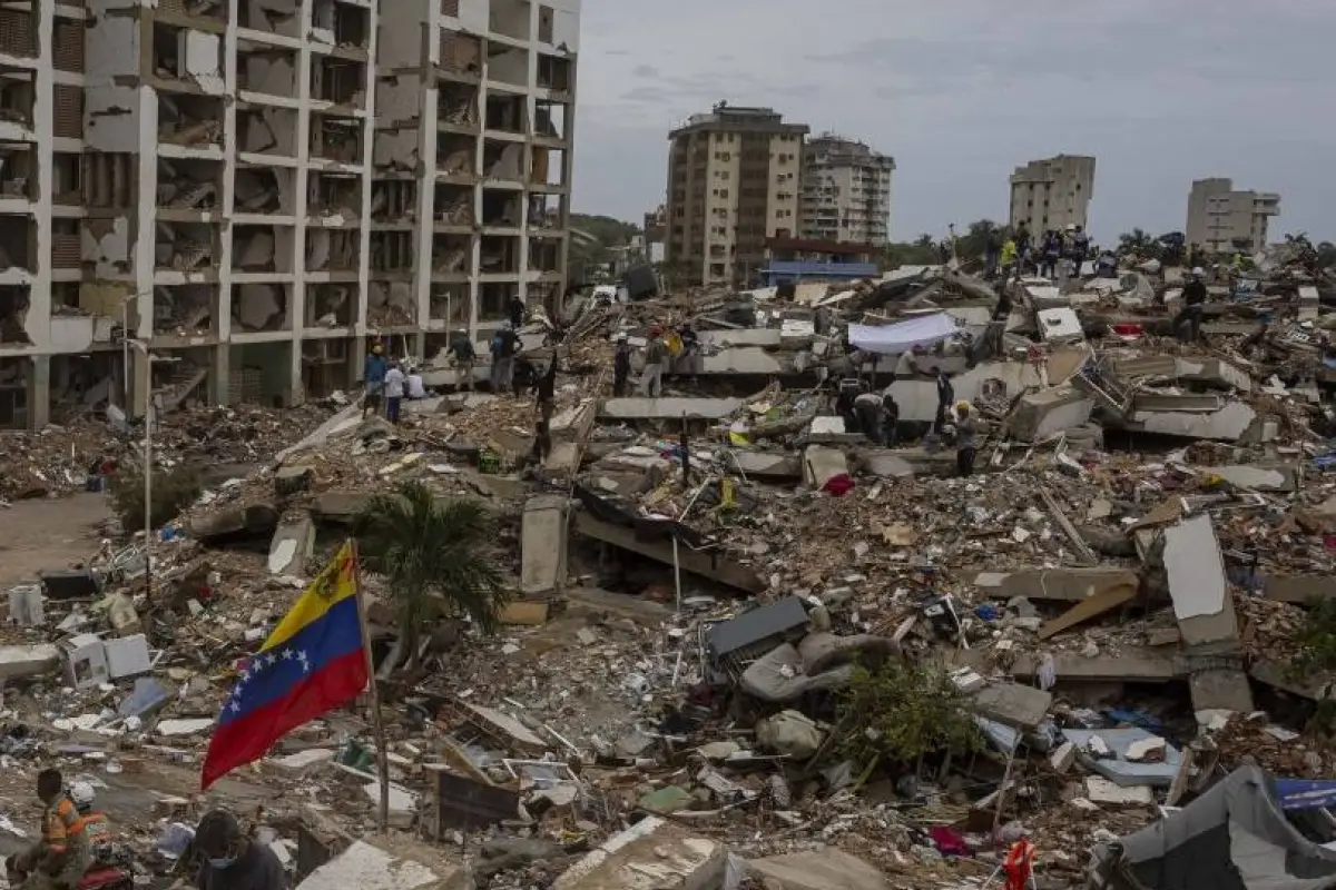 La Guaria, fue una de las localidades más afectadaspor los terremotos del 24 de junio del 2026., Foto: Agencias