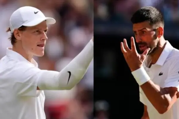 El italiano Jannik Sinner y el serbio Novak Djokovic no participarán del Master 1000 de Montreal.  ,Europa Press.